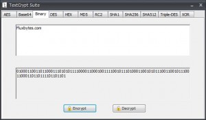 TextCrypt Suite main window